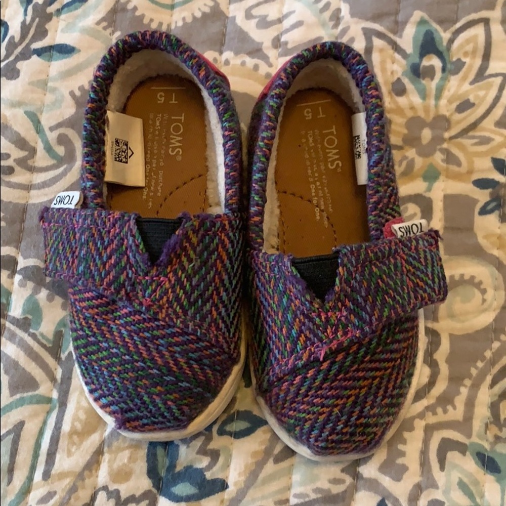 Toddler Lined TOMS